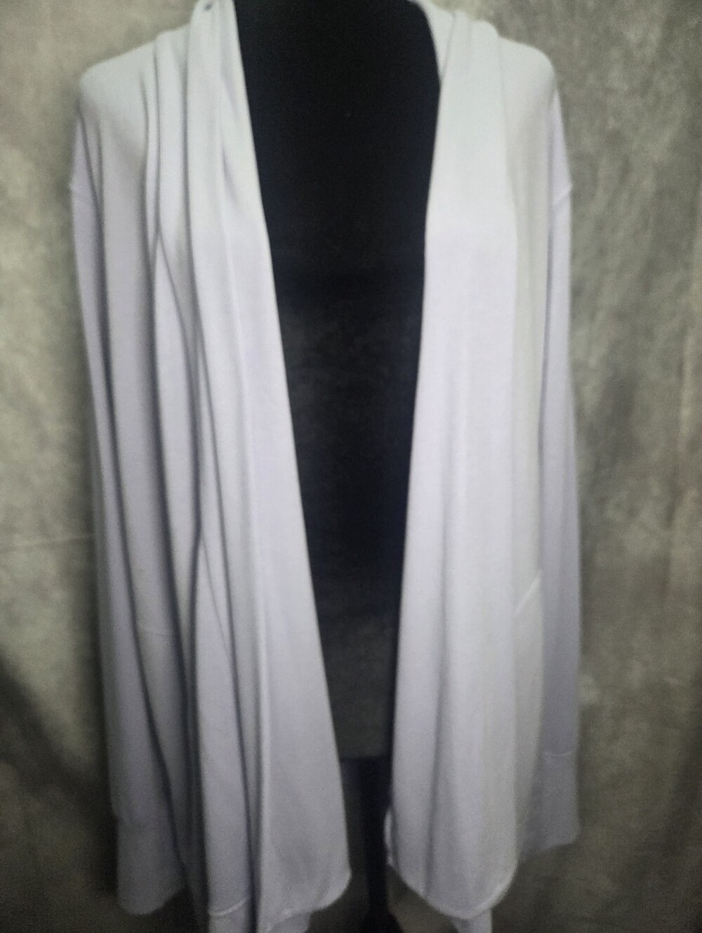 Kohl's Light Purple Cardigan - Open Front